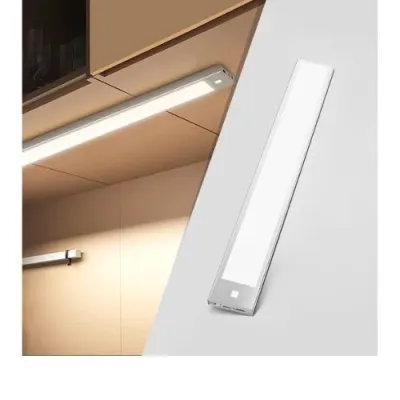 Luz LED recarregável BT09 Silver com sensor PIR avançado