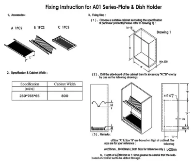 Escorredor de pratos BK8010 - Image 2