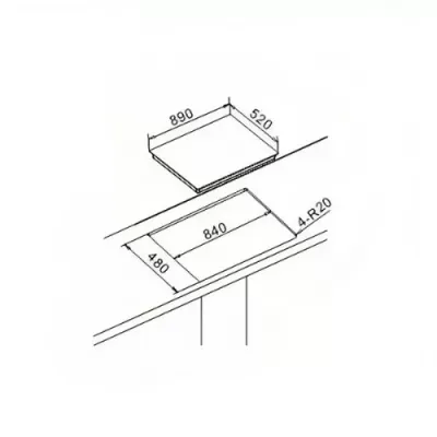 PM941VSTGB Fogão embutido a gás e elétrico - Image 2